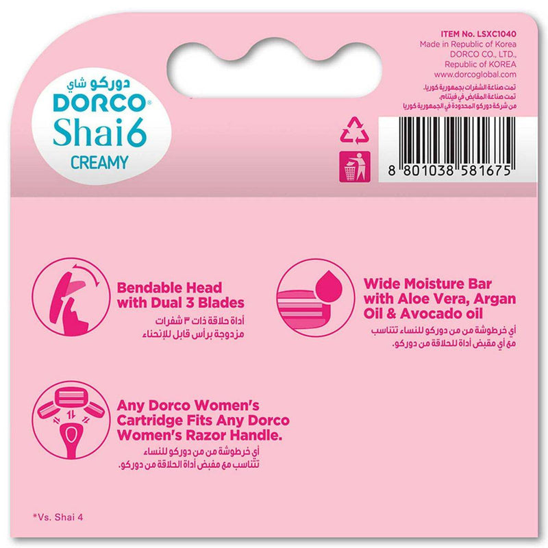 Dorco Razor Shai 6 Creamy Women