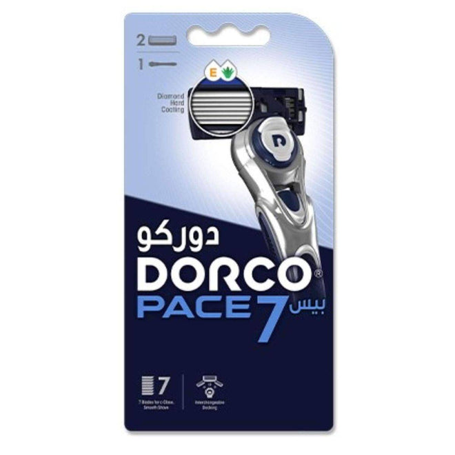 Dorco Razor Pace 7 Men + 2 Refills