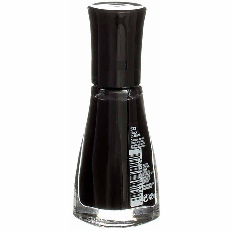 Sally Hansen Insta Dri Nail Color Black To Black 9ml