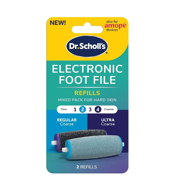 Dr Scholls Electronic Foot File 2 Refills