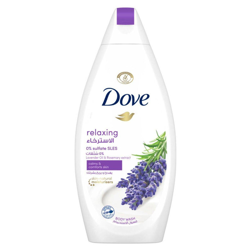 Dove Body Wash Relaxing Lavender 500ml