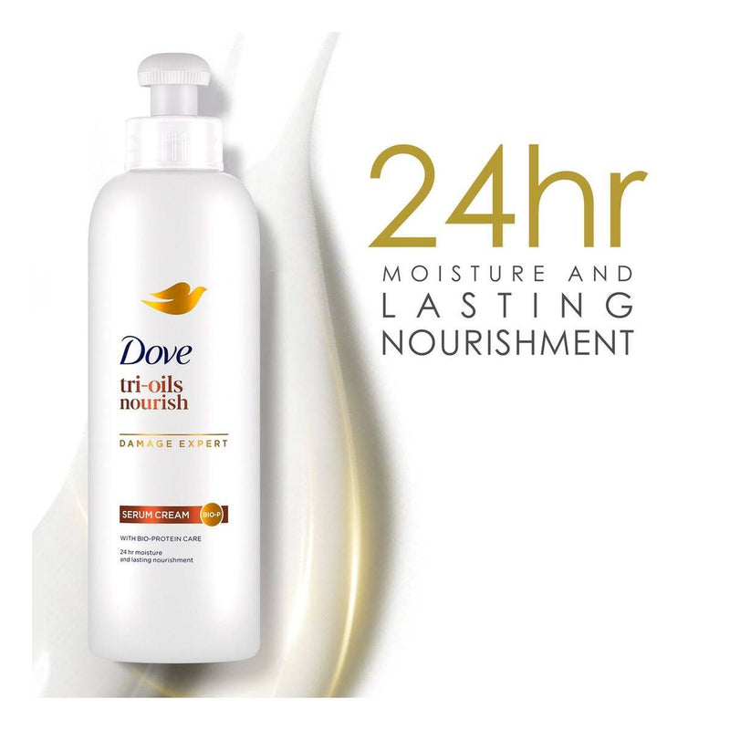 Dove Hair Serum Cream Tri Oil Nourishment 200ml