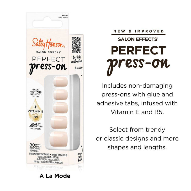 Sally Hansen Salon Effects Perfect Press-On Nails SQ201 A La Mode