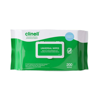 Clinell Universal Wipes 200 Pack