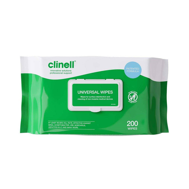 Clinell Universal Wipes 200 Pack