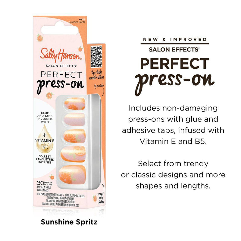 Sally Hansen Salon Effects Perfect Press-On Nails OV111 Sunshine Spritz