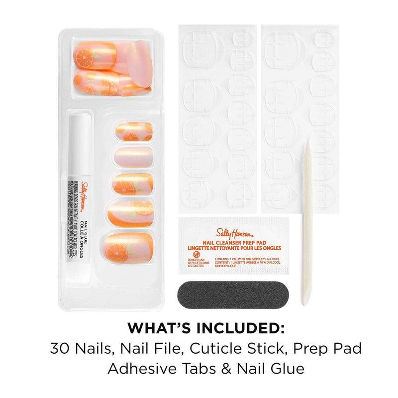 Sally Hansen Salon Effects Perfect Press-On Nails OV111 Sunshine Spritz