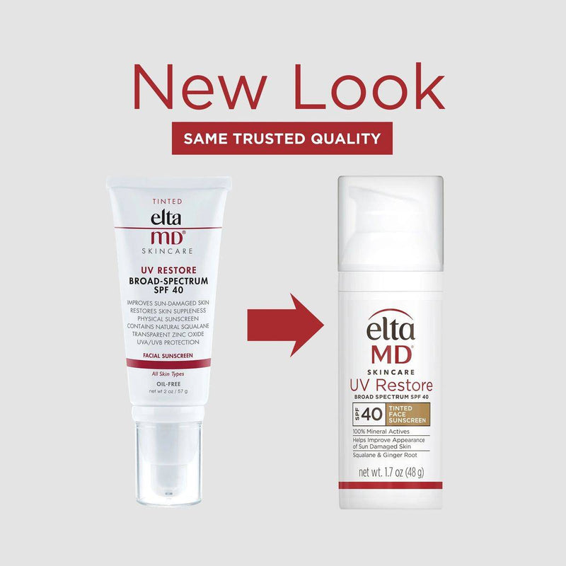 Elta MD UV Restore Face Sunscreen Tinted SPF40 Broad Spectrum 48g