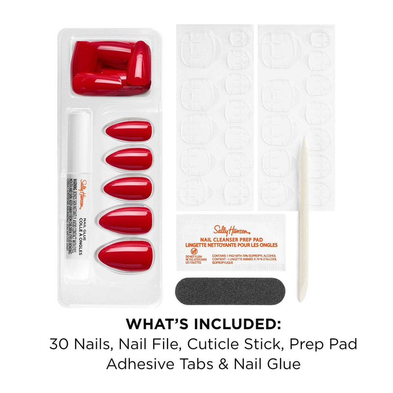 Sally Hansen Salon Effects Perfect Press-On Nails AL031 Asap Apple