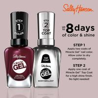 Sally Hansen Miracle Gel Nail Polish Wine Stock 14.7ml