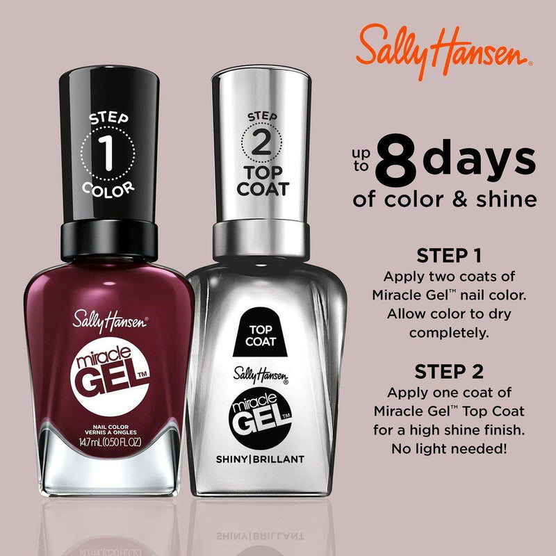 Sally Hansen Miracle Gel Nail Polish Wine Stock 14.7ml