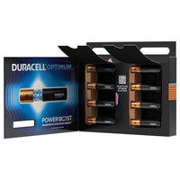 Duracell Battery Optimum AAA 8 Pieces