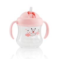 Pigeon Mag Mag Straw Cup Pink