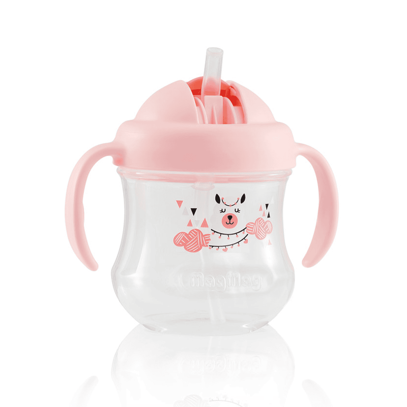 Pigeon Mag Mag Straw Cup Pink