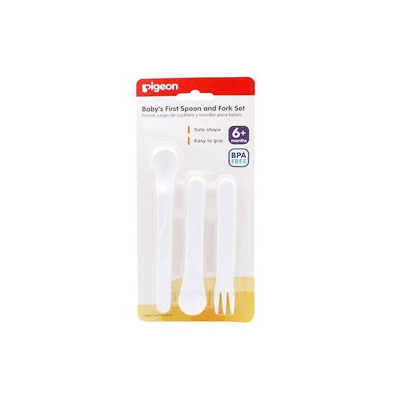 Pigeon Baby First Spoon & Fork Set