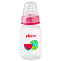 Pigeon Peristaltic Nipple Plastic Bottle Decorated Fruits 120ml