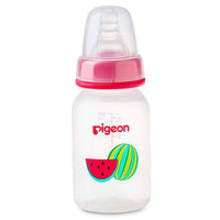 Pigeon Peristaltic Nipple Plastic Bottle Decorated Fruits 120ml