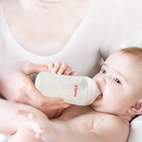 Pigeon SofTouch Plastic Bottle Decorated 0 Months+ Bear 160ml