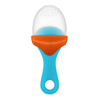 Boon Pulp Silicone Feeder Orange & Blue