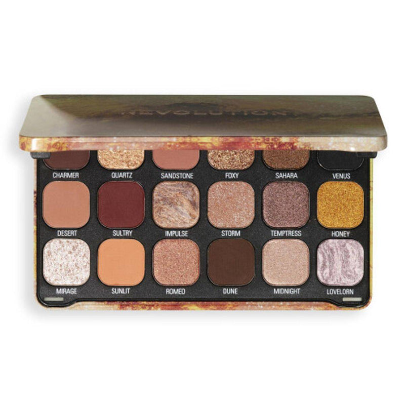 Revolution Makeup Forever Flawless Eyeshadow Palette Bronze Temptation 1.1g