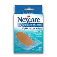 Nexcare Bandages Absolute Waterproof 60x89mm 10 Plasters