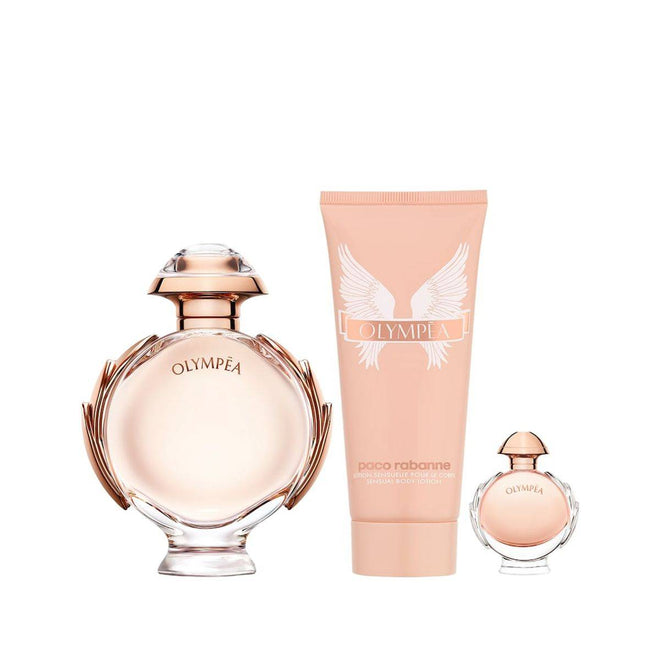 Paco Rabanne Olympea (W) EDP 80ml + EDP 6ml + Sensual Body Lotion 100ml Gift Set