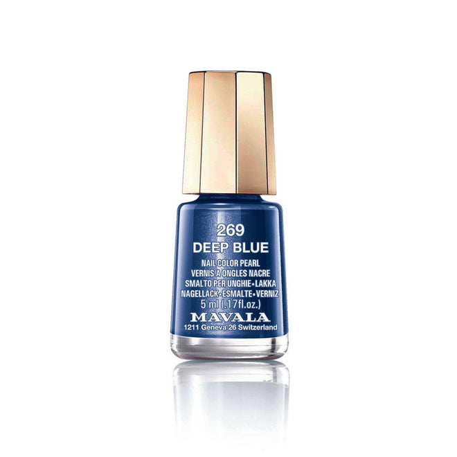 Mavala Mini Nail Polish Deep Blue 5ml