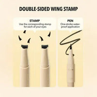 Sheglam Get Foxy Eye Stamp & Liner Pen Black 0.6ml