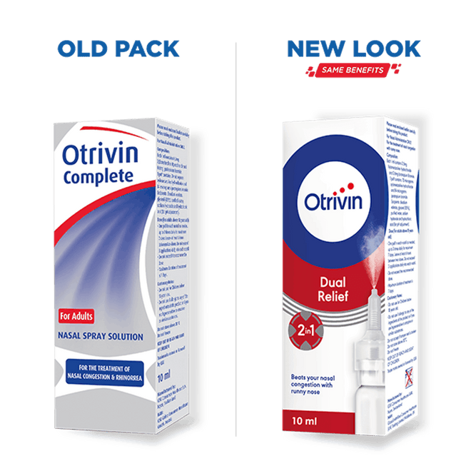 Otrivin Complete Nasal Spray 10ml