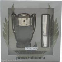 Paco Rabanne Invictus Eau de Toilette 50ml + Eau de Toilette 10ml Travel Spray Gift Set