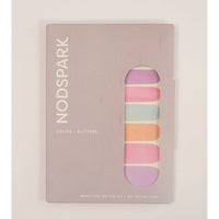 Nodspark Manicure On the Go No Drying Time Nail Wrap Candy Pastel Color chart