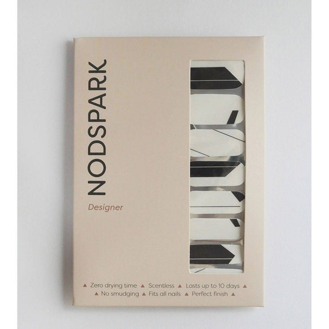 Nodspark Manicure On the Go No Drying Time Nail Wrap Black Swan