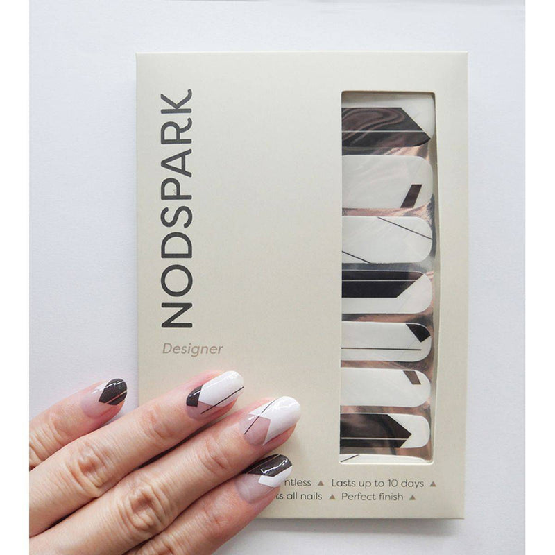 Nodspark Manicure On the Go No Drying Time Nail Wrap Black Swan