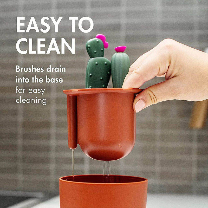 Boon Cacti Bottle Cleaning Brush Set