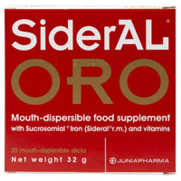 Sideral ORO Mouth Dispersible Food Supplement 20 Sticks