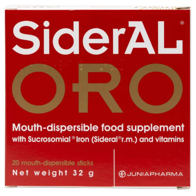 Sideral ORO Mouth Dispersible Food Supplement 20 Sticks