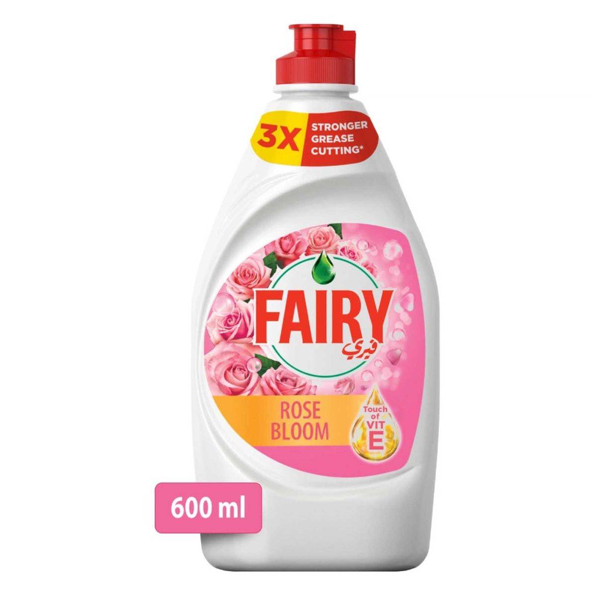 Fairy Dishwashing Liquid Rose Petals 600ml