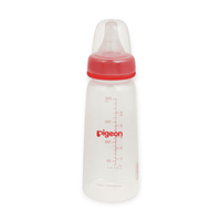 Pigeon Plastic Feeding Bottle Transparent Cap 200ml