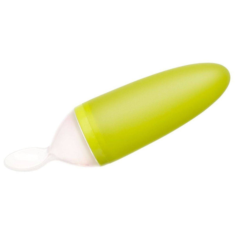 Boon Squirt Silicone Baby Food Dispensing Spoon Green