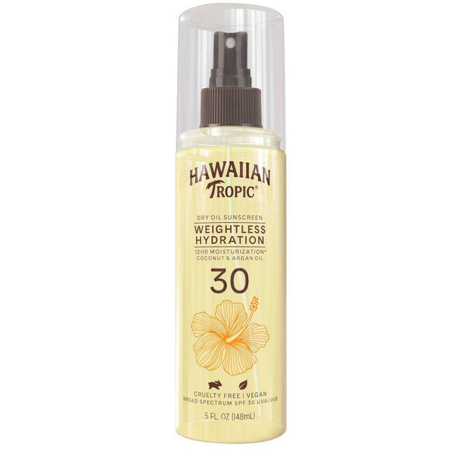 Hawaiian Tropic Silk Hydration Weightless Dry Oil SPF30 148ml