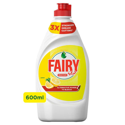Fairy Dishwashing Liquid Lemon 600ml