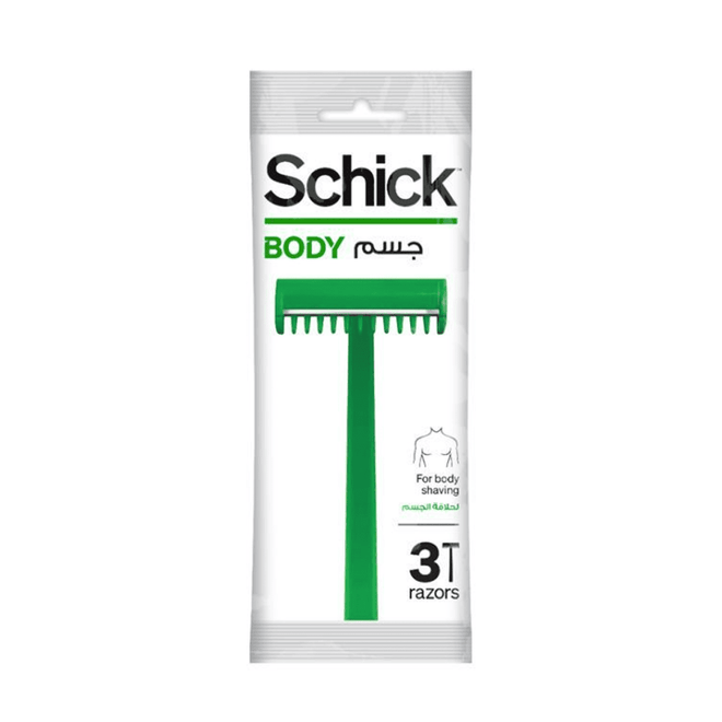 Schick Body Disposable Razor 3 Pieces