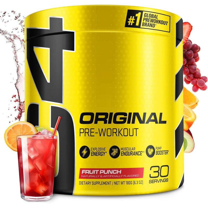 Cellucor C4 Original Pre Workout Powder Fruit Punch 30 Serves 195g