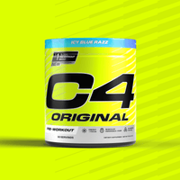 Cellucor C4 Original Pre Workout Powder Icy Blue Razz 30 Serves 180g