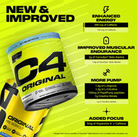 Cellucor C4 Original Pre Workout Powder Icy Blue Razz 30 Serves 180g