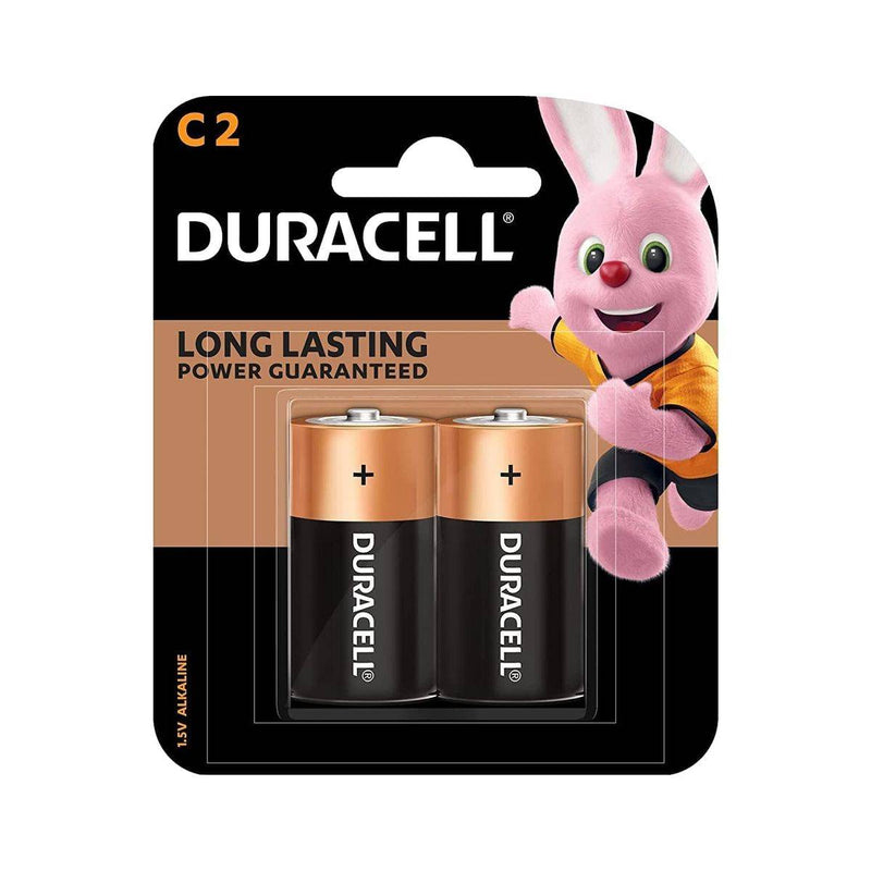 Duracell Battery C2 Alkaline 2 Pieces