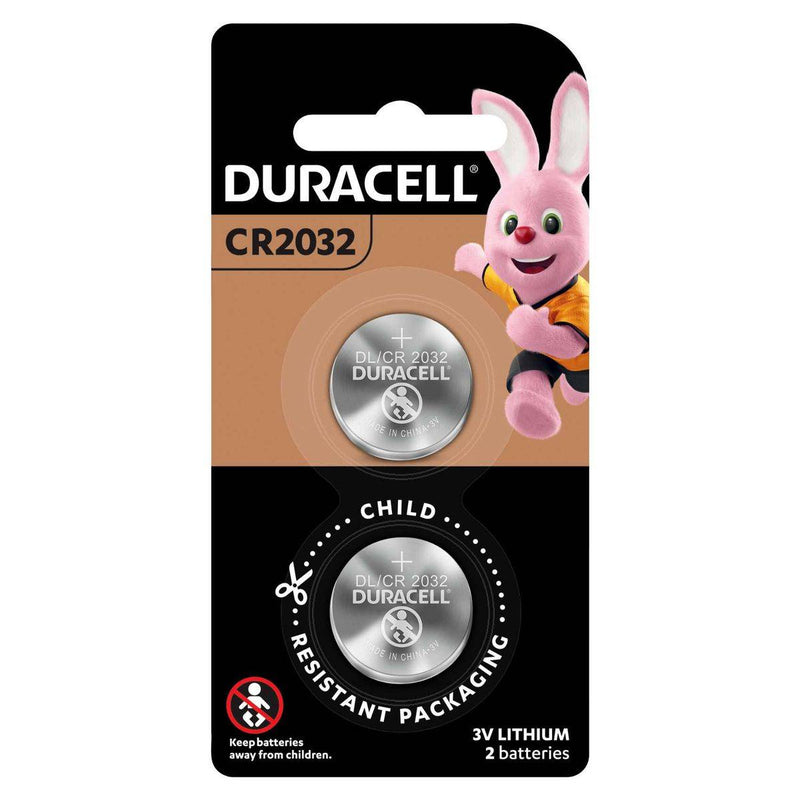 Duracell Battery CR2032 2 Pieces