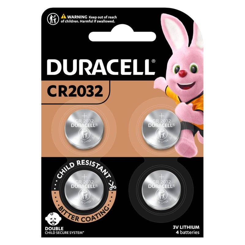 Duracell Battery CR2032 4 Pieces