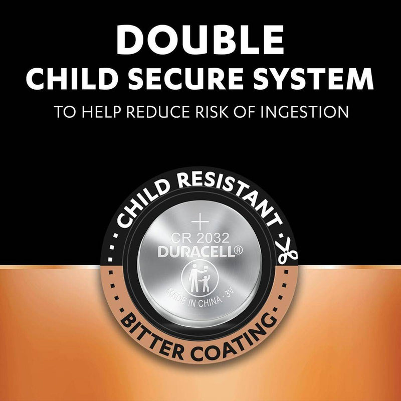 Duracell Battery CR2032 4 Pieces