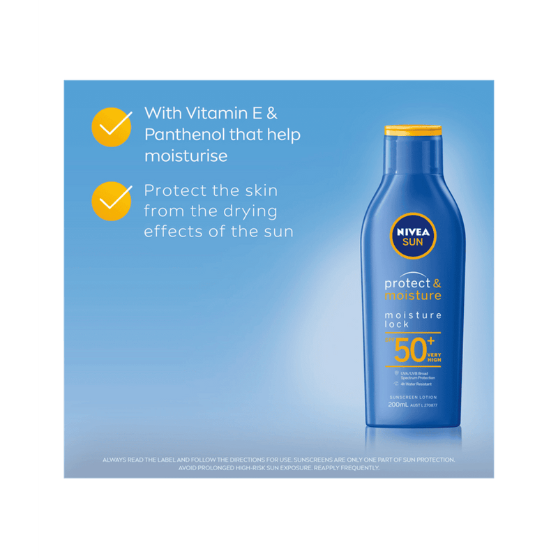 Nivea Sun Protect & Moisture Citracell Protect Sun Lotion SPF50 200ml